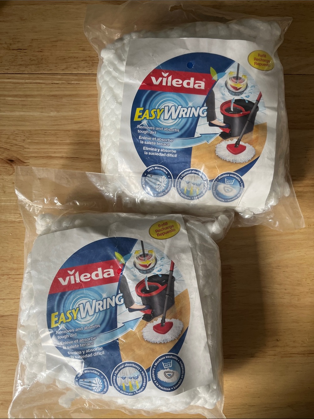 Vileda EasyWring Spin Mop Refill 2pack